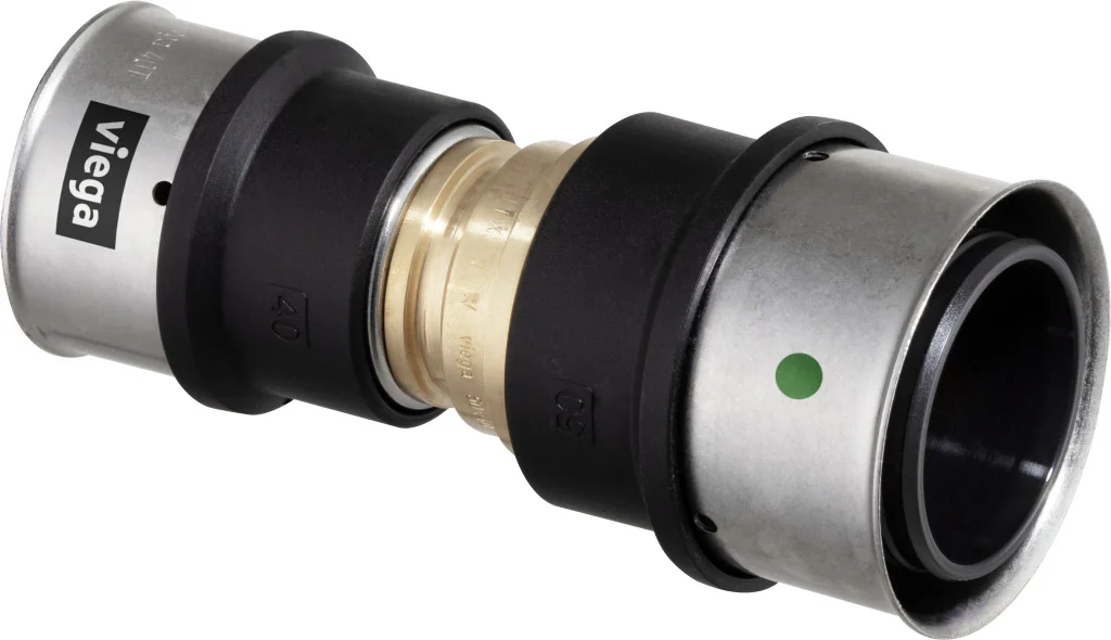 Viega Persverloopmof brons 20/2.3x16/2mm FF (drink)water Viega Smartpress 6715.2 729776