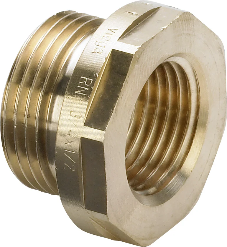 Viega Draadverloopring brons 3/4" x 1/2" MF Viega Megapress 3241.1 731236