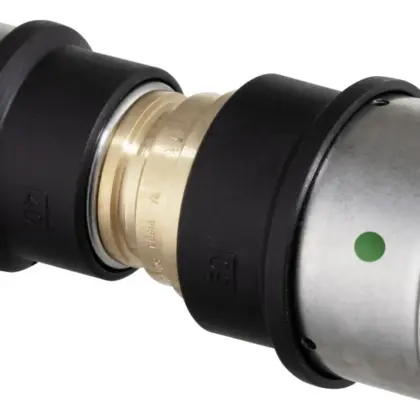 Viega Persverloopmof brons 63/4.5x50/4mm FF (drink)water Viega Smartpress 6715.2 733384