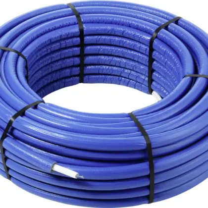 Viega Geïsoleerde meerlagenbuis 6 mm Viega Smartpress/Pexfit Pro 4705.5 16x2mm blauw flexibel 75m 734060