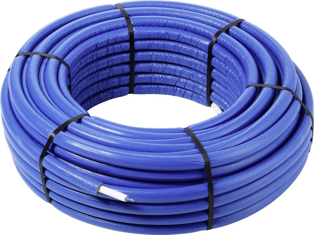 Viega Geïsoleerde meerlagenbuis 6 mm Viega Smartpress/Pexfit Pro 4705.5 16x2mm blauw flexibel 75m 734060