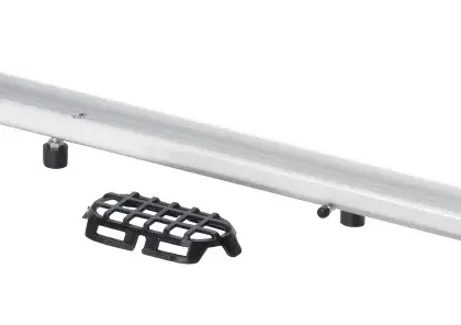 Viega Advantix douchegoot-rooster Visign ER13 L: 1200 rvs / blank viega model 4982.70 737399