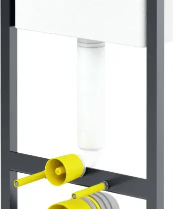 Viega Wc-element 1120 x 490 staal / grijs viega model 8524 771973