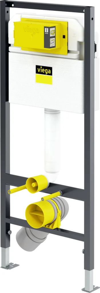 Viega Wc-element 1120 x 490 staal / grijs viega model 8524 771973