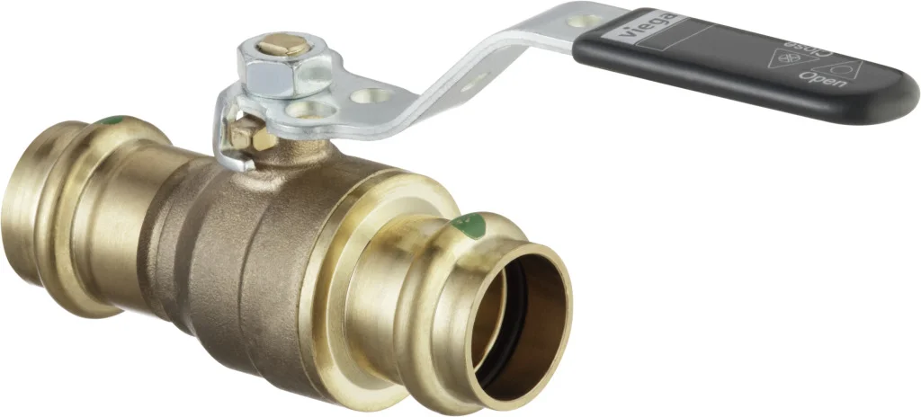 Viega Kogelkraan met volle doorlaat DN 42mm pers-pers PN16 Viega 774905