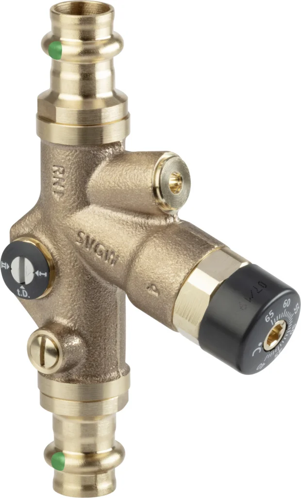 Viega Easytop circulatieregelventiel 15 brons / blank viega model 2281.7 778804