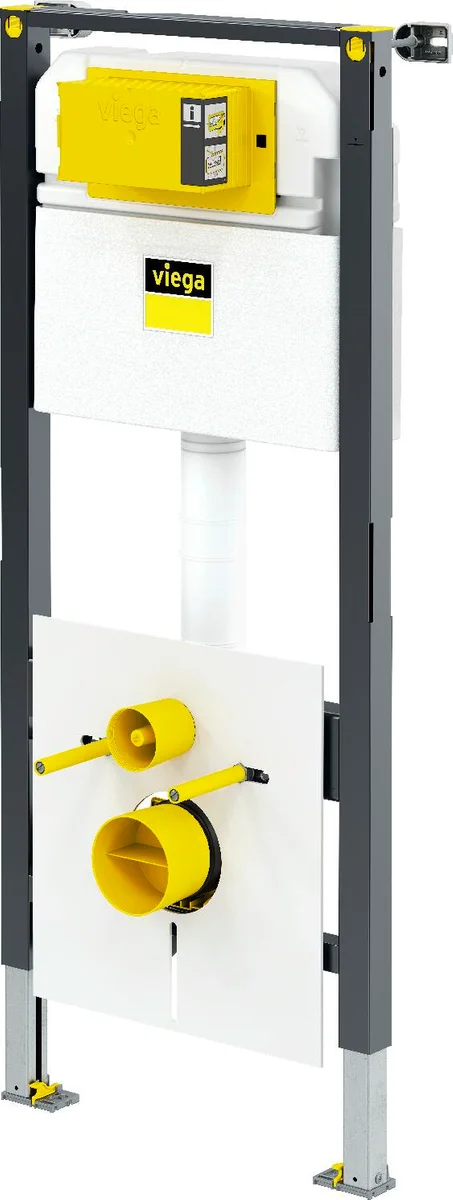 Viega Inbouwspoelreservoir met frame Viega Prevista Dry 1120x500mm geschikt voor frontbediening 792633