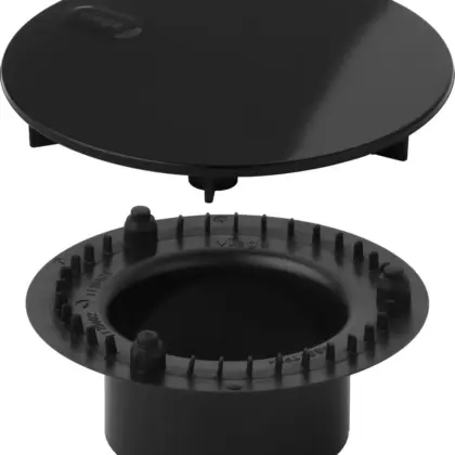 Viega Tempoplex afmontageset kunststof zwart-glans model 69660 viega 839178
