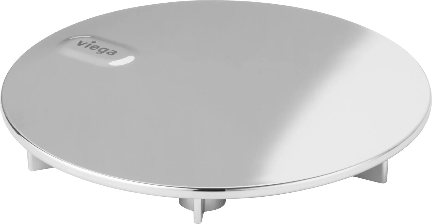 Viega Tempoplex afdekrozet kunststof verchroomd-glans model 696601 viega 850081
