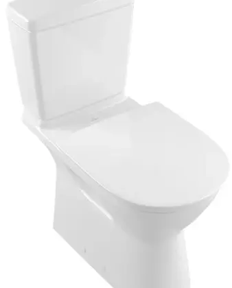 Villeroy & Boch 4620H701 Villeroy & Boch ViCare verhoogd staand toilet PACK (onderpot + spoelbak + zitting) uitgang H - wit - B360xD710 mm