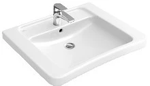 Villeroy & Boch 51786701 Villeroy & Boch Omnia Architectura wastafel 650 x 550 mm - wit - met kraangat - met overloop