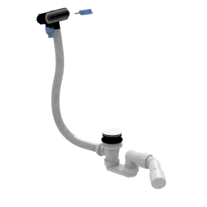 Villeroy & Boch U90959033 Villeroy & Boch Loop & Friends verlengde afvoer- en overloopcombinatie 200 x 300 x 100 mm - black matt