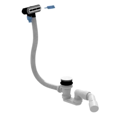 Villeroy & Boch U909691RW Villeroy & Boch Loop & Friends Marina Afvoer-overloopcombinatie - wit mat