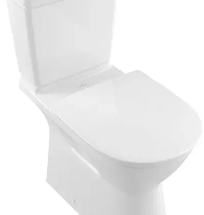 Villeroy & Boch Staande wc Villeroy & Boch O.novo Vita diep spoelrand 36x71x wit uitlaat horizontaal (PK) 4620H701