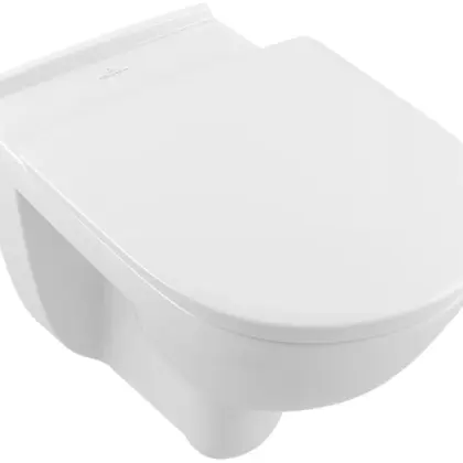 Villeroy & Boch Wandwc Villeroy & Boch O.novo Vita diep open spoelrand 36x59.5x wit 4695R001