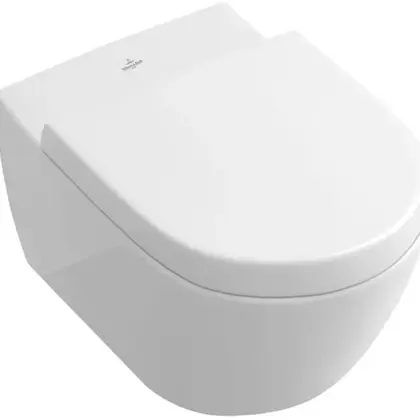 Villeroy & Boch Wandwc Villeroy & Boch Subway 2.0 diep open spoelrand 37x56x wit 5614R001