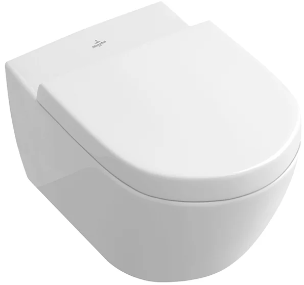 Villeroy & Boch Wandwc Villeroy & Boch Subway 2.0 diep open spoelrand 37x56x wit 5614R001