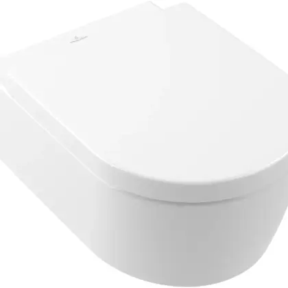 Villeroy & Boch Wandwc Villeroy & Boch Avento diep open spoelrand 37x53x wit 5656HR01