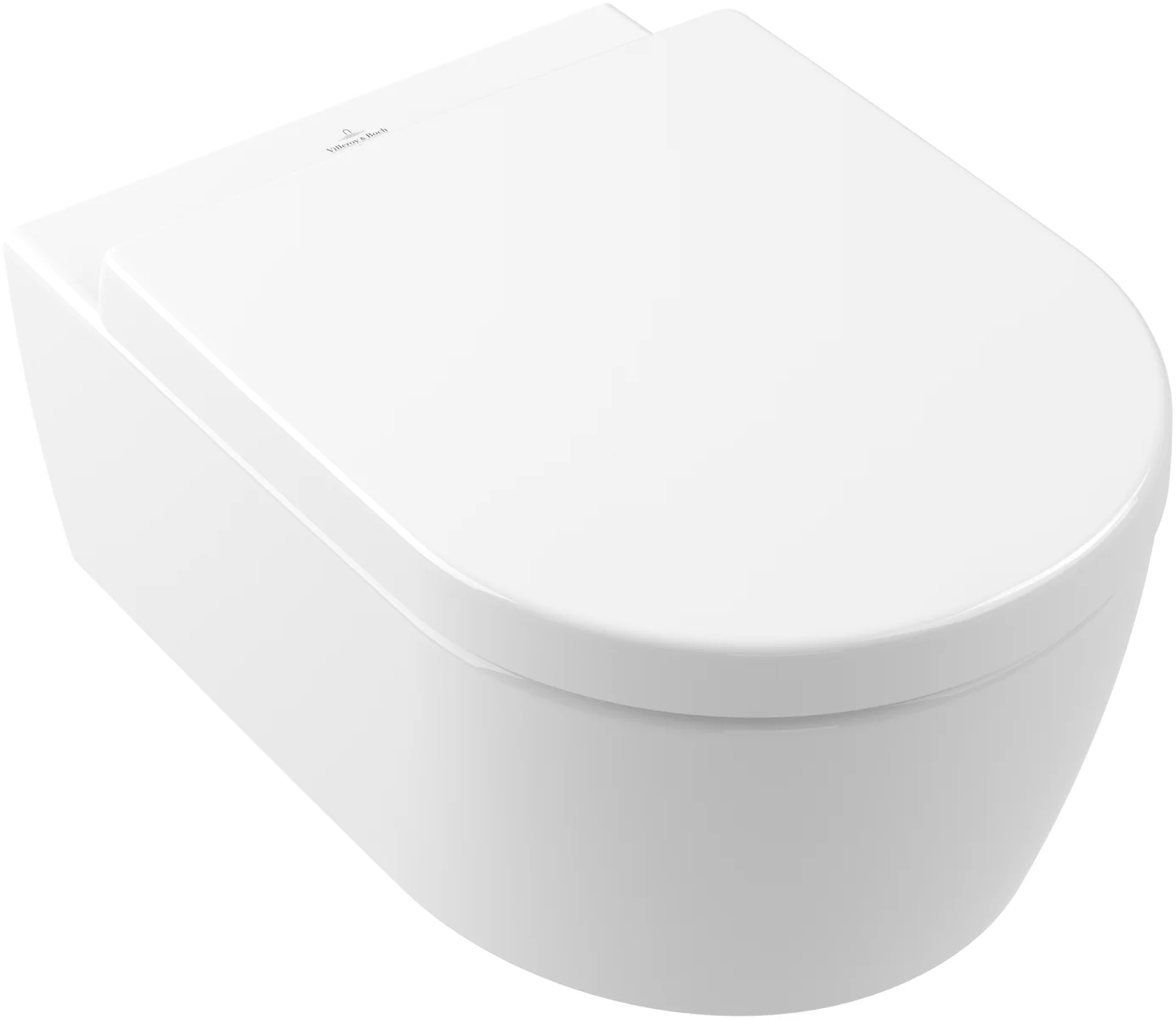 Villeroy & Boch Wandwc Villeroy & Boch Avento diep open spoelrand 37x53x wit 5656HR01