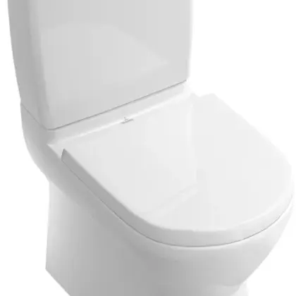 Villeroy & Boch Staande wc Villeroy & Boch O.novo diep spoelrand 36x64x wit uitlaat horizontaal (PK) 56581001