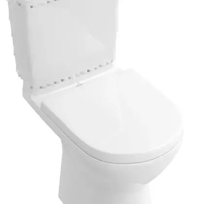Villeroy & Boch Staande wc Villeroy & Boch O.novo diep open spoelrand 36x67x wit uitlaat horizontaal (PK) 5661R001