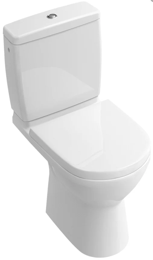 Villeroy & Boch Staande wc Villeroy & Boch O.novo diep open spoelrand 36x61x wit vuilafstotend uitlaat horizontaal (PK) 5689R0R1