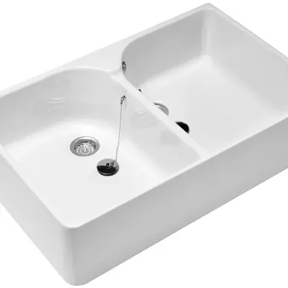 Villeroy & Boch Uitgietbak Villeroy & Boch O.novo wit 800x500mm 63310001
