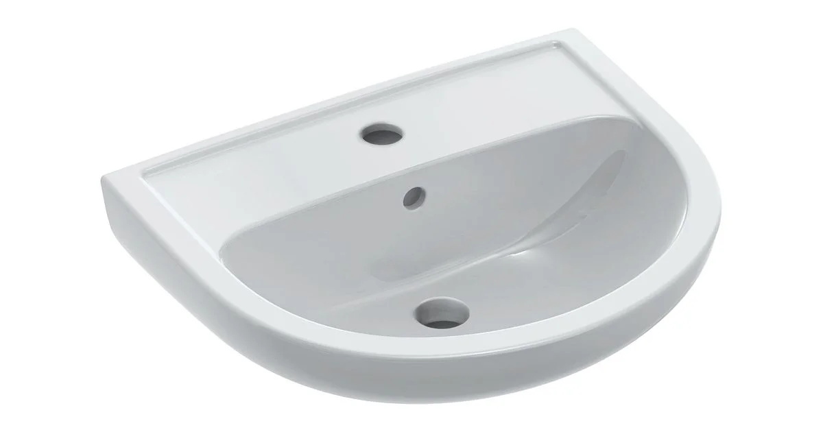 Villeroy & Boch Wastafel Villeroy & Boch SAVAL PRO wit 550x555mm 7S115501