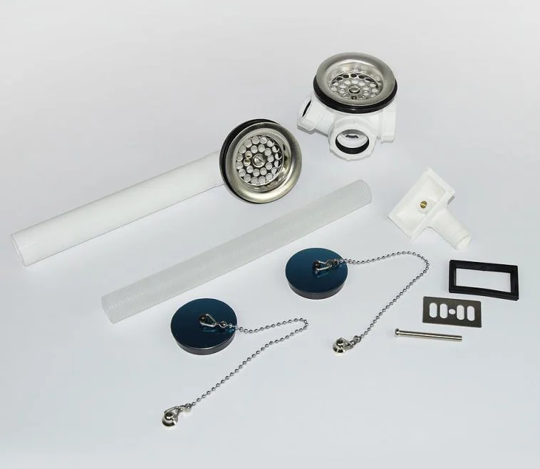 Villeroy & Boch VB 94290061 O.NOVO OVERLOOPGARNITUUR VERCHROOMD V&B 94290061