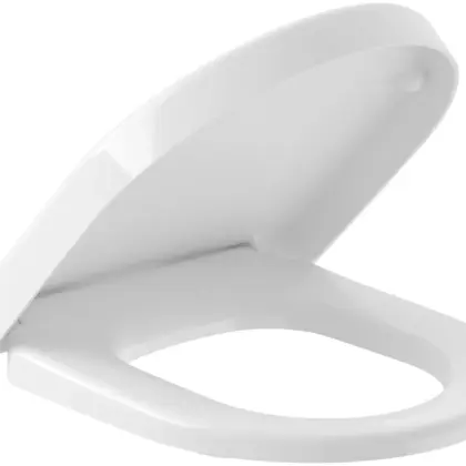 Villeroy & Boch WC-zitting Villeroy & Boch wit scharnier vertragend duroplast 9M66S201