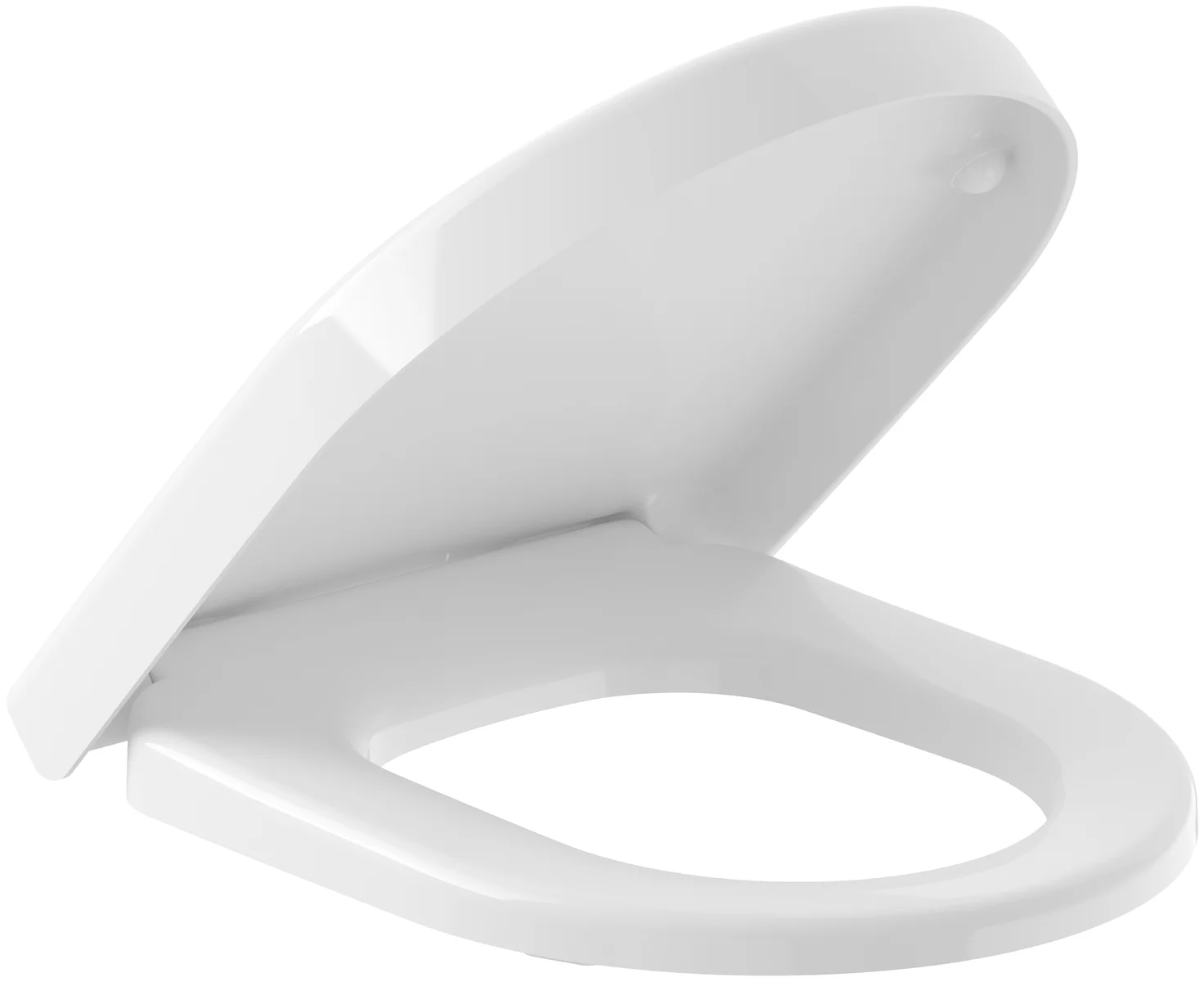 Villeroy & Boch WC-zitting Villeroy & Boch wit scharnier vertragend duroplast 9M66S201