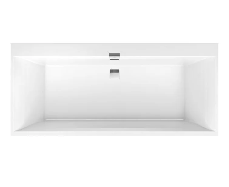 Villeroy & Boch Bad Villeroy & Boch Squaro Edge wit L:1800mm rechthoekig UBQ180SQE2DV-01