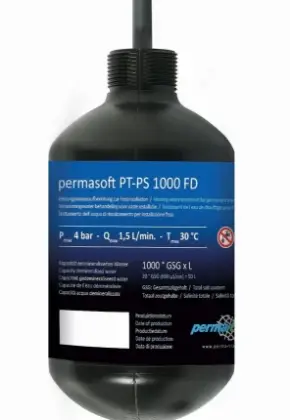Vuerto demineralisatie fles 1000 FD voor DA - DB 01.706.003