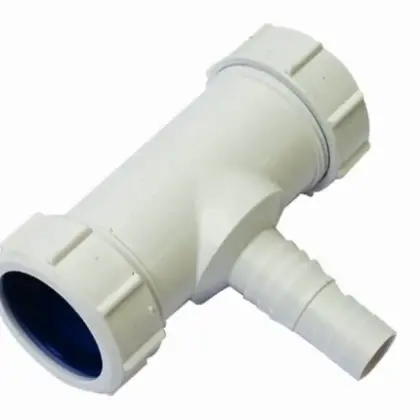 Walraven McAlpine T-stuk met wasmachine aansluiting 40 x WMA x 40 mm - wit 0055040
