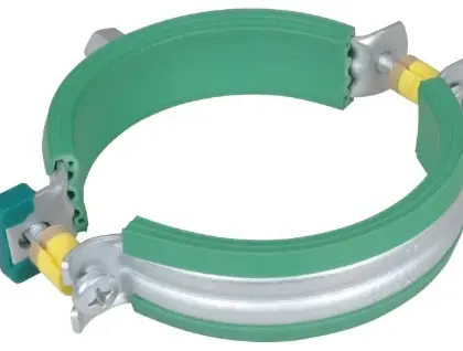 Walraven 3188075 Walraven Bifix 5000 G2 BUP buisbeugel voor kunststofbuis met rubber inlage M8/M10 x 75 mm