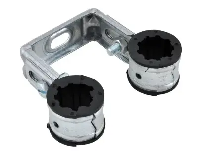 Walraven 3215021 Walraven BIS Duplo dubbele buisbeugel met inlage 22 mm (1/2)