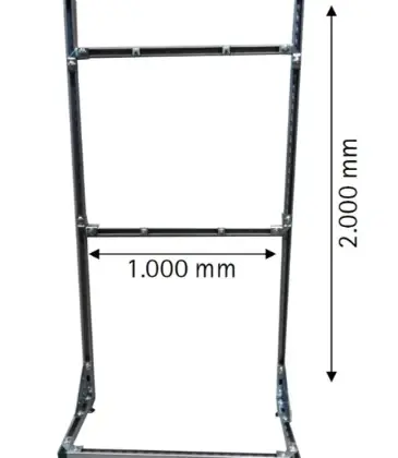 Walraven 5990346010 Walraven GWK vrijstaande console 2000 x 1000 mm voor wandketel