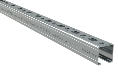 Walraven 650530152 Walraven BIS RapidRail montagerail 30 x 15 mm (lengte 2m) - verzinkt - prijs per meter