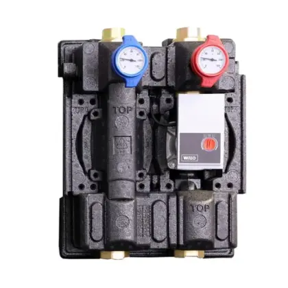 Watts 10026344 Watts Flowbox HK 8180 DN25 pompgroep ongemengd - Wilo Ynos Para 25/1-6