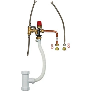 Watts 1854220 Watts UBK boileraansluitset (boilerveiligheidsgroep - flexibels - afvoerset) - prijs per set