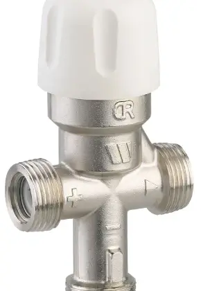 Watts thermostatische mengkraan 25-60°C MM 3/4 x 3/4 1897009