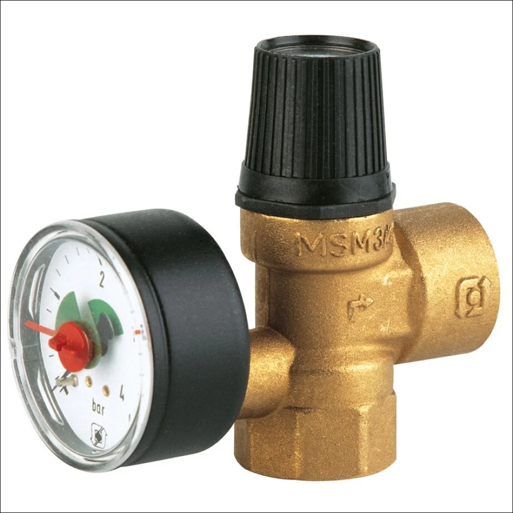 Watts Veiligheidsklep Watts 1/2" binnendraad 1/2" binnendraad 0210130