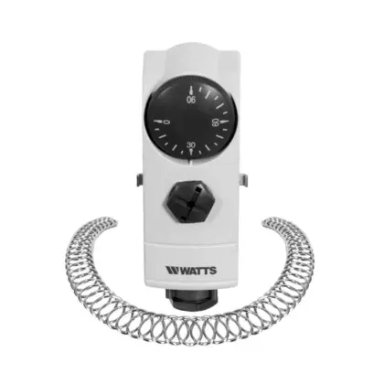 Watts Mechanische aquastaat voor leidingen tot 2 met spanveer Watts 0404102