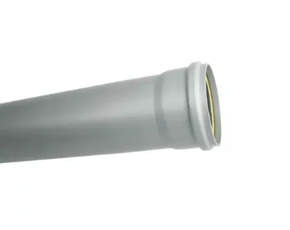 Wavin PVC RIO buis met mof 160 x 3,2 mm (lengte 5m) - grijs - prijs per meter 1022116005