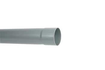 Wavin PVC buis met lijmmof 80 x 1,8 mm (lengte 4m) - grijs - prijs per meter 3063108004