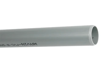 Wavin PVC buis 50 x 1,8 mm (lengte 4m) - grijs - prijs per meter 3064005004