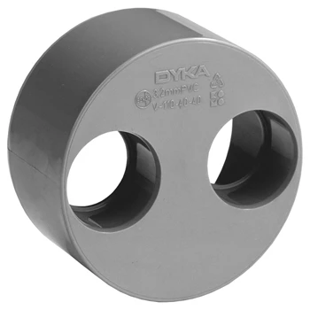 Wavin 3104211440 Wavin PVC lijm verloop reductie MF 110 x 40 x 40 mm