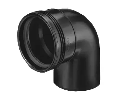 Wavin 3411105009 Wavin Wafix PP bocht 88° MF 50 x 50 mm
