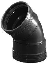 Wavin Wafix PP bocht 45° FF 50 x 50 mm 3411205004