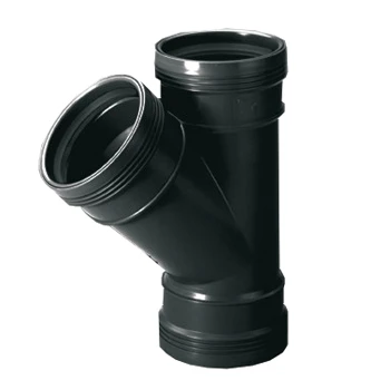 Wavin Wafix PP T-stuk 45° FFF 50 x 50 x 50 mm 3412205004
